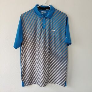 Nike Golf Dri-Fit Athletic Polo size M